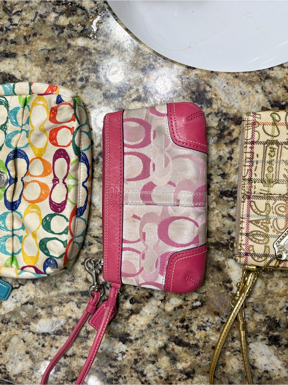 Vintage Y2K Coach purse wristlet bundle